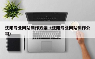 赤峰沈阳专业网站制作方案（沈阳专业网站制作公司）
